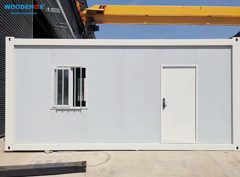 sodobne modularne hiše po meri ploščato pakirane kontejnerske hiše WOODENOX