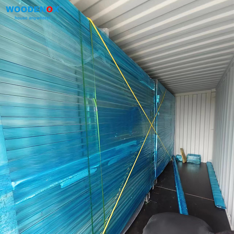 Two Storeis Prefab Flat Pack Container Houses WFPH30 - WOODENOX