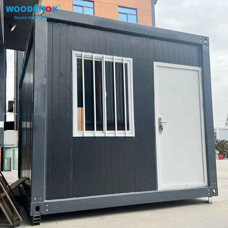 dark gray custom detachable container house WOODENOX