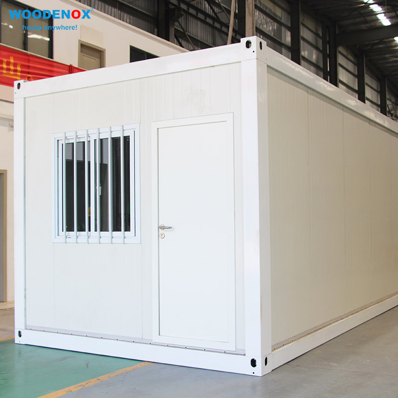 prefabricated house manufacturers temporary flat pack container house WOODENOX
