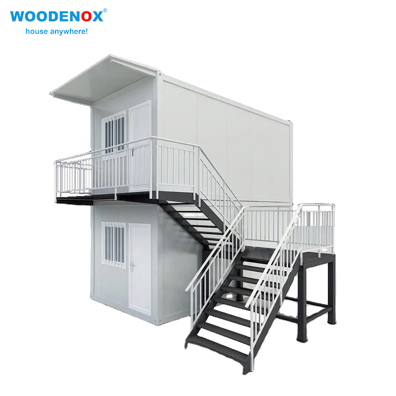 two story modular flatpack container houses WOODENOX